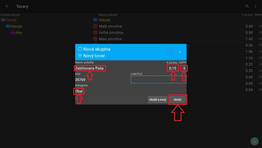 pridanie-polozky-typu-zalohovany-obal